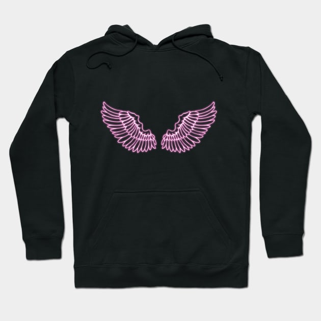 angel wings Hoodie by Closeddoor